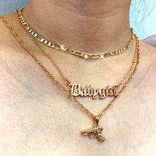 Load image into Gallery viewer, Pistol &amp; Baby girll Pendants Necklaces