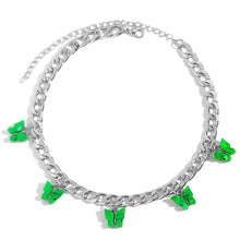 Load image into Gallery viewer, Punk Butterfly Pendant Cuban Necklace