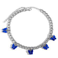 Load image into Gallery viewer, Punk Butterfly Pendant Cuban Necklace