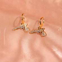 Load image into Gallery viewer, Punk Gun Pistol Pendant Earrings
