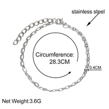 Load image into Gallery viewer, Personality Stainless Steel Anklet