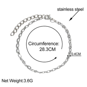 Personality Stainless Steel Anklet