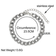 Load image into Gallery viewer, Personality Stainless Steel Anklet