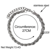 Load image into Gallery viewer, Personality Stainless Steel Anklet