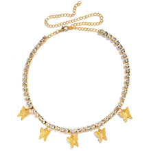 Load image into Gallery viewer, Shiny 5mm Crystal Clavicle Chain Choker Necklace
