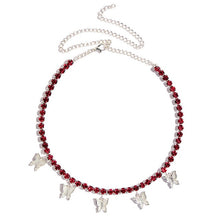 Load image into Gallery viewer, Shiny 5mm Crystal Clavicle Chain Choker Necklace