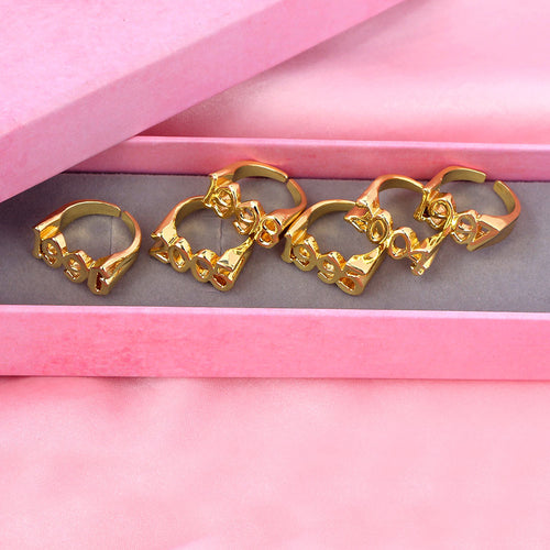 Old English Year Number 1991-2005 Adjustable Rings