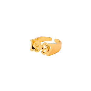 Old English Year Number 1991-2005 Adjustable Rings
