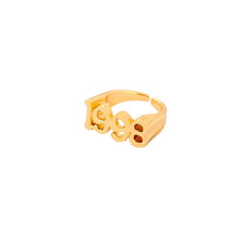 Load image into Gallery viewer, Old English Year Number 1991-2005 Adjustable Rings