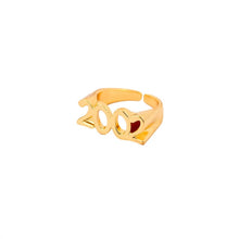 Load image into Gallery viewer, Old English Year Number 1991-2005 Adjustable Rings