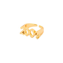 Load image into Gallery viewer, Old English Year Number 1991-2005 Adjustable Rings