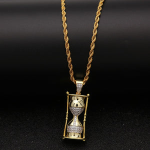 Glam Gold Hourglass Pattern Necklaces