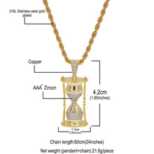 Load image into Gallery viewer, Glam Gold Hourglass Pattern Necklaces