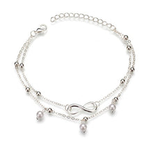 Load image into Gallery viewer, Glam layered anklet sets