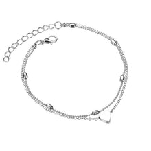 Load image into Gallery viewer, Glam layered anklet sets