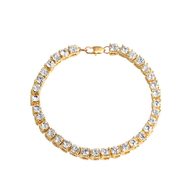 Glam Gold 2019 Fashion Silver Gold Iced Out