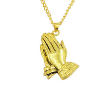 Load image into Gallery viewer, Glam Gold Solid Pray Hands