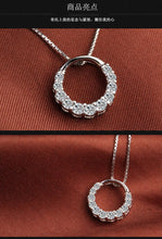 Load image into Gallery viewer, Glam Gold New Shiny Zircon Crystal Circle Necklaces