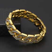 Load image into Gallery viewer, Glam Gold Bling Miami Curb Cuban Link Chain