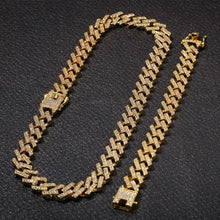 Load image into Gallery viewer, Glam Gold Hard Drip Necklaces &amp; Bracelets 15mm Fashion I