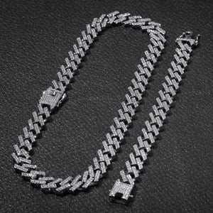 Glam Gold Hard Drip Necklaces & Bracelets 15mm Fashion I
