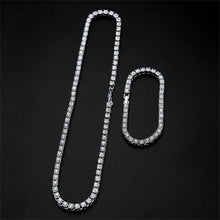 Load image into Gallery viewer, Glam Gold Iced Out Tennis Chains