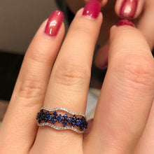 Load image into Gallery viewer, Glam Gold  Rose Gold Color 2cts AAA Zircon Engagement Wedding Band